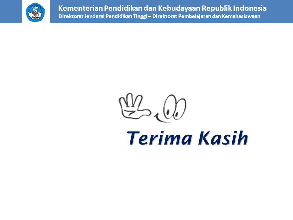 Terima Kasih Kementerian Pendidikan dan Kebudayaan Republik Indonesia
