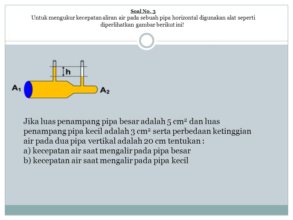 21+ Contoh Soal Tentang Debit Aliran - Contoh Soal Terbaru