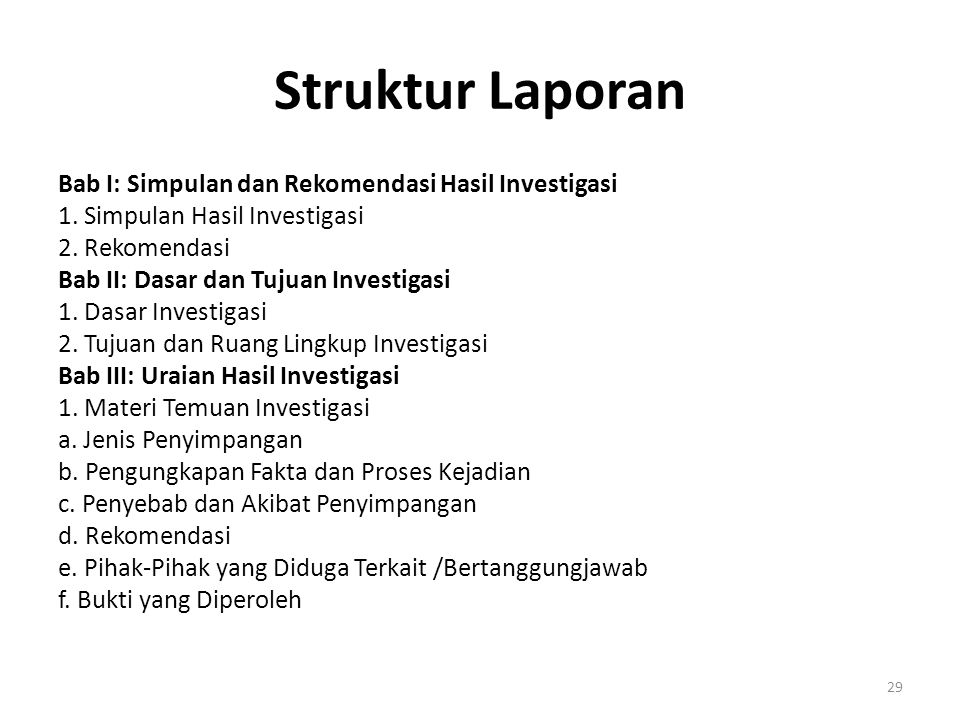 Investigasi Publik Ppt Download