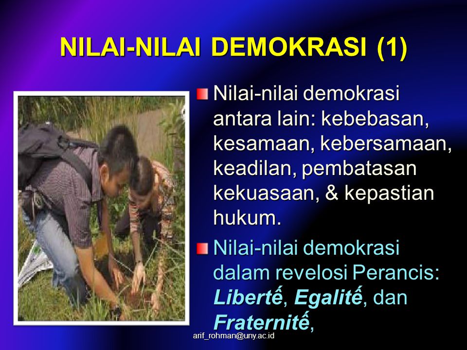 NILAI-NILAI DEMOKRASI (1)