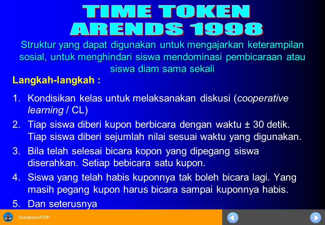 TIME TOKEN ARENDS