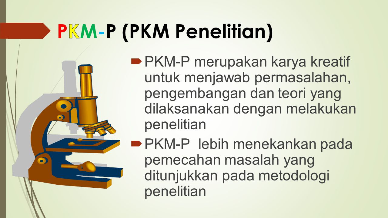 PKM-P (PKM Penelitian)