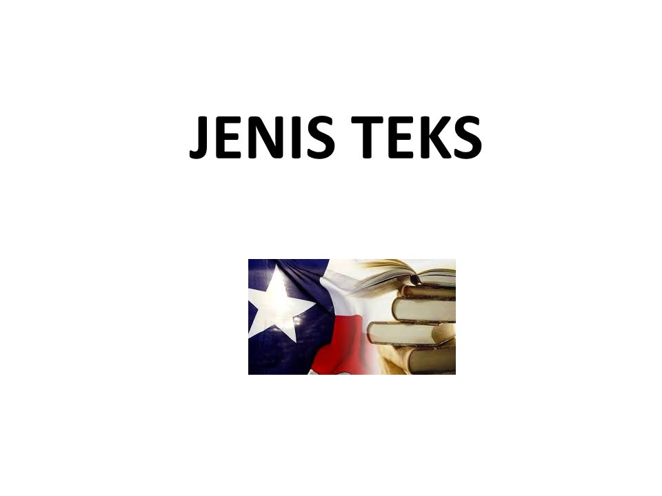 JENIS TEKS