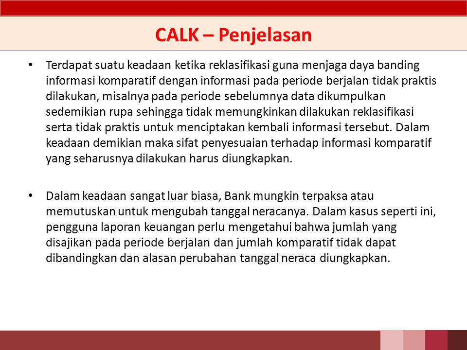 Calk