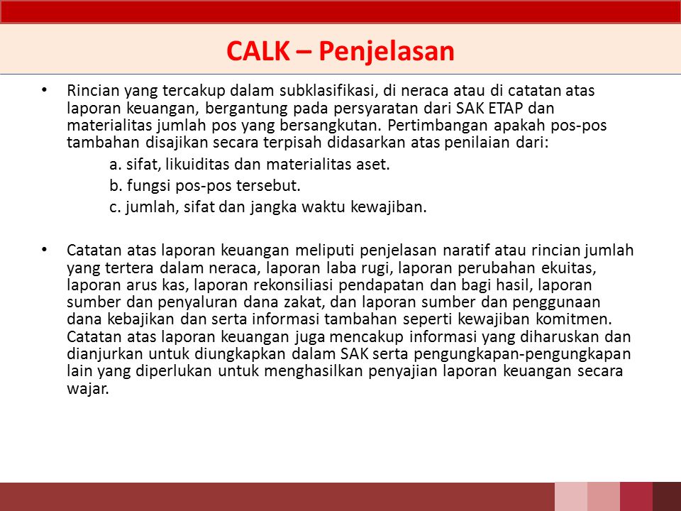 Calk