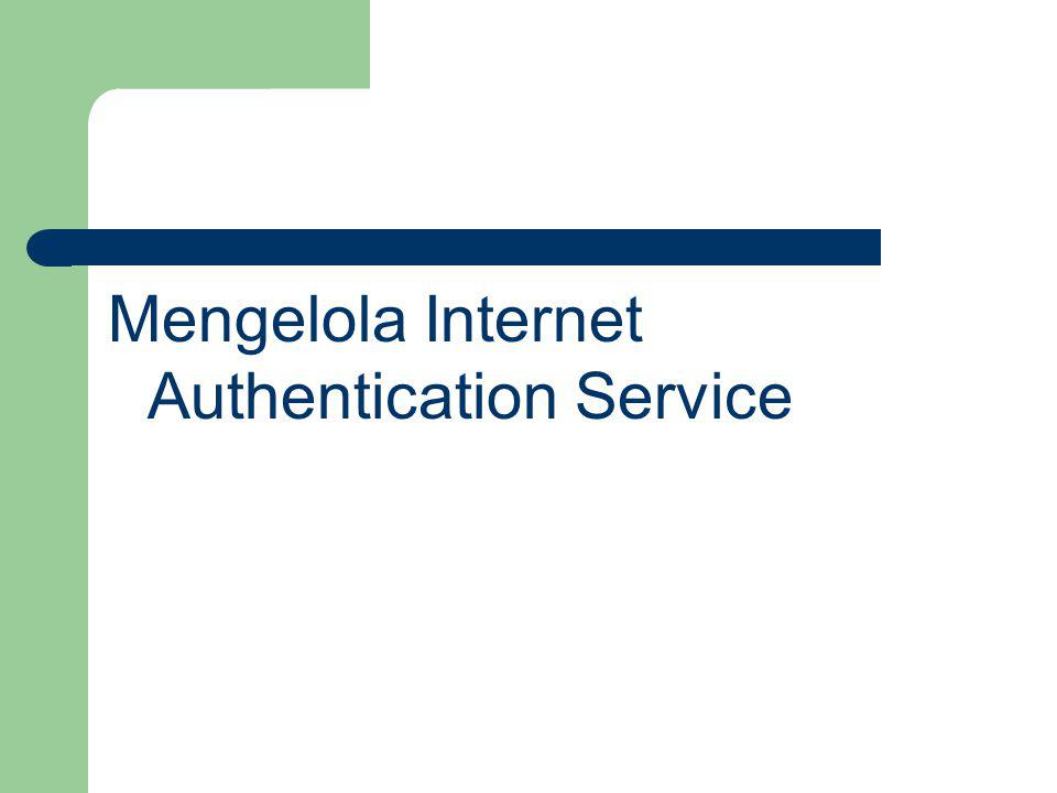 Authentication services