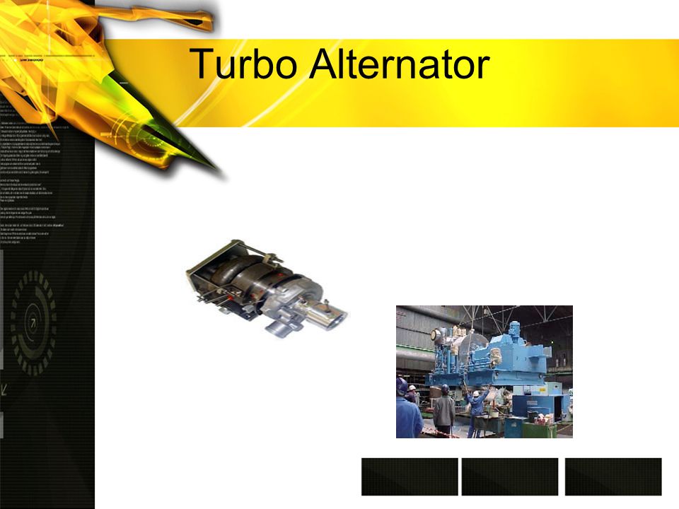 Turbo Alternator