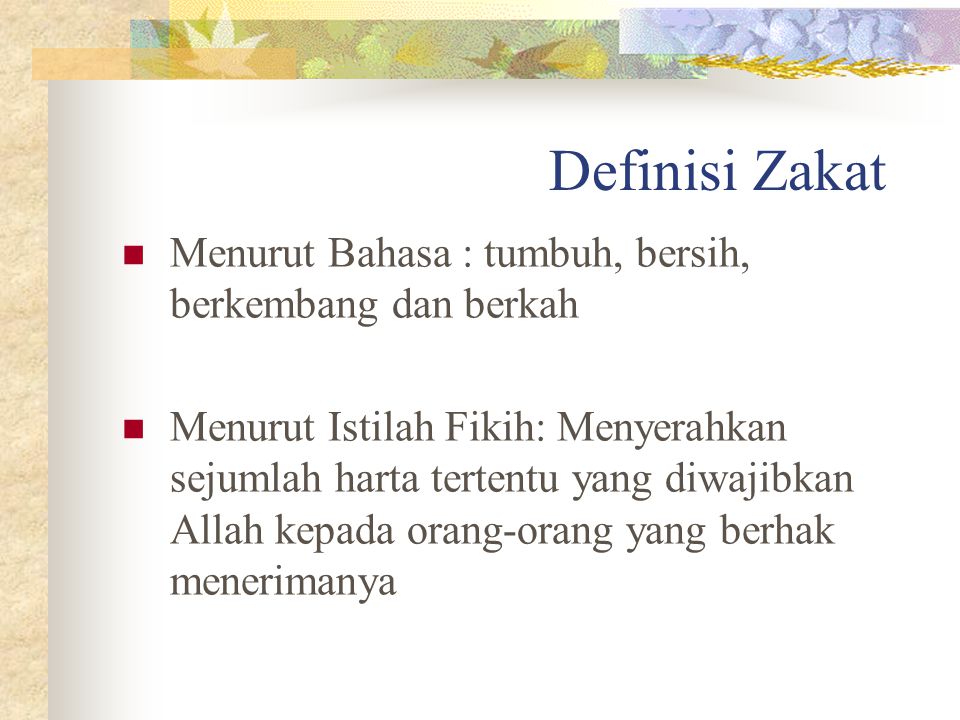 Oleh Lembaga Amil Zakat Masjid Raya Batam Ppt Download