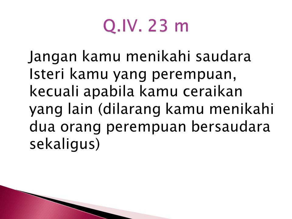 Q.IV. 23 m