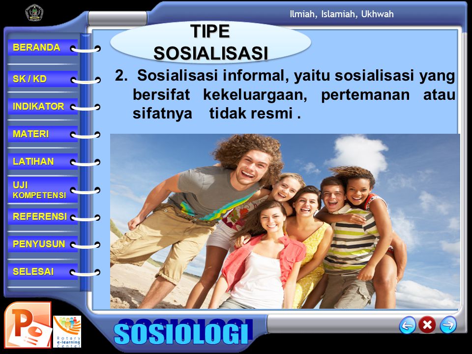 TIPE SOSIALISASI 2.