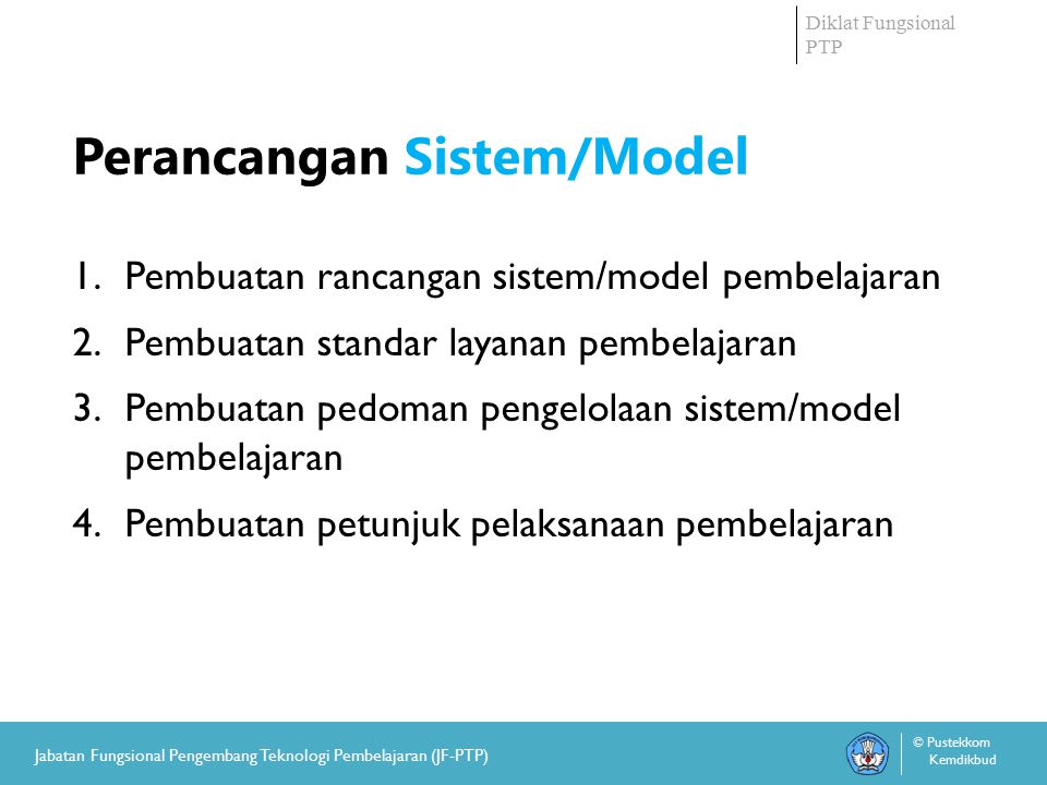 Perancangan Sistem/Model