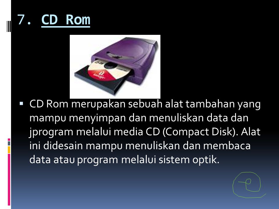 7. CD Rom