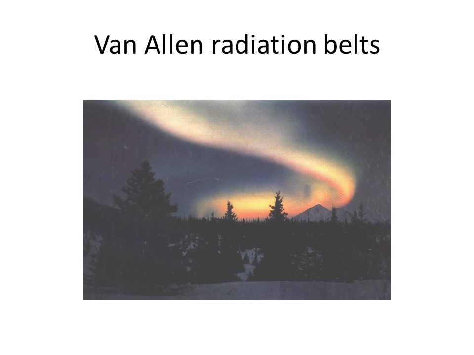Van Allen radiation belts
