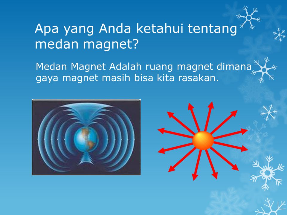 Apa yang Anda ketahui tentang medan magnet