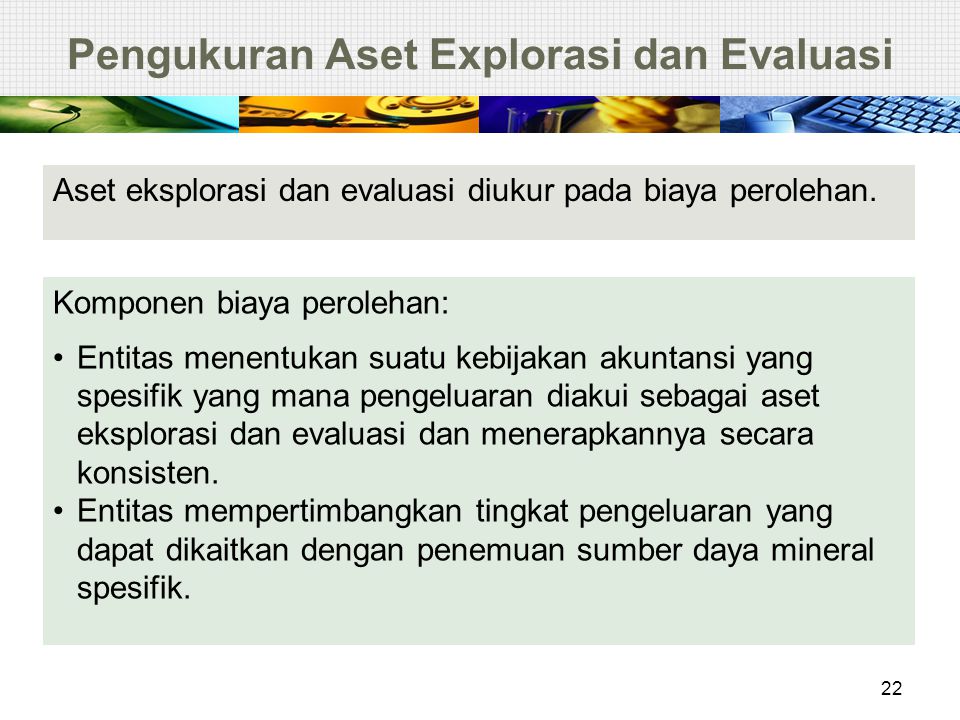 Pengukuran Aset Explorasi dan Evaluasi