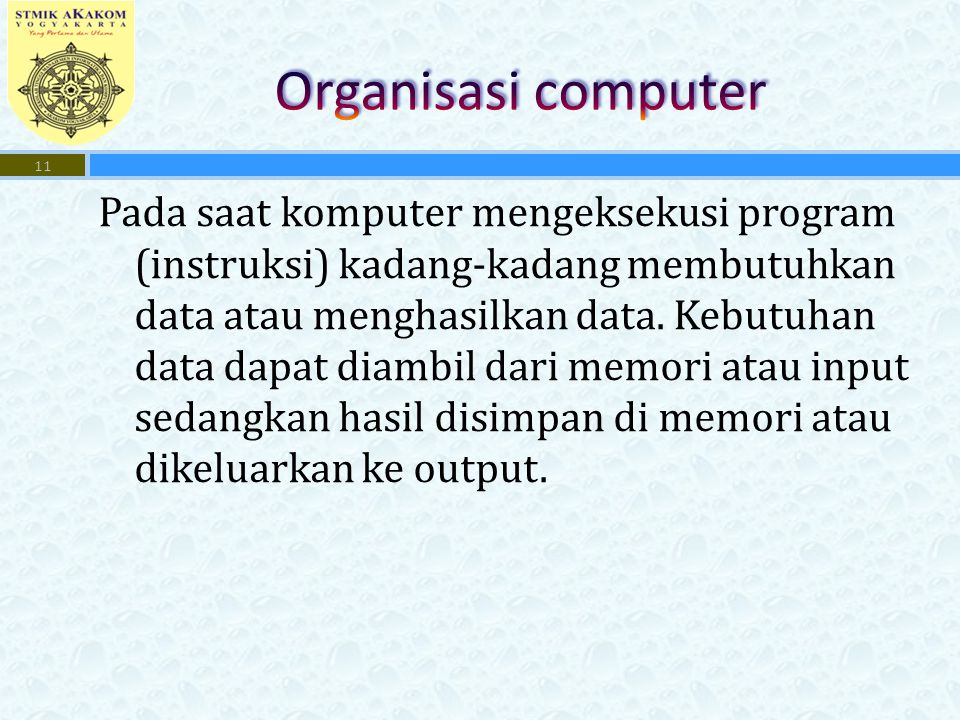 Organisasi computer