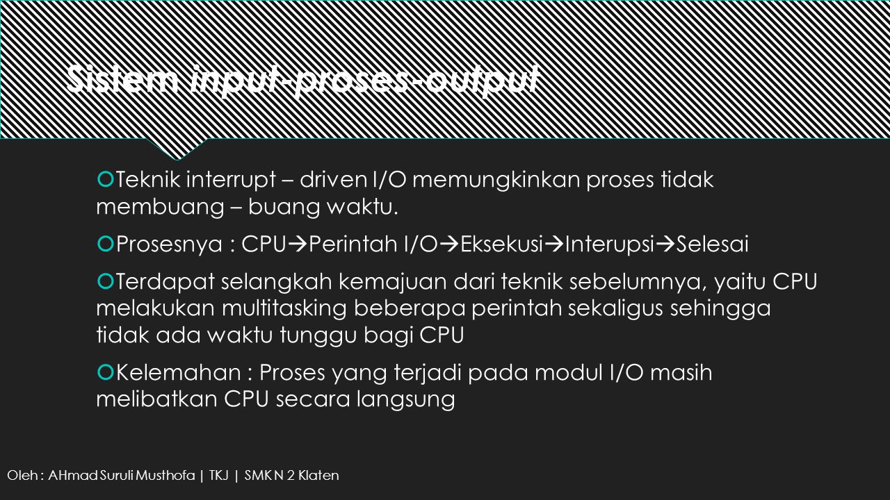 Sistem input-proses-output