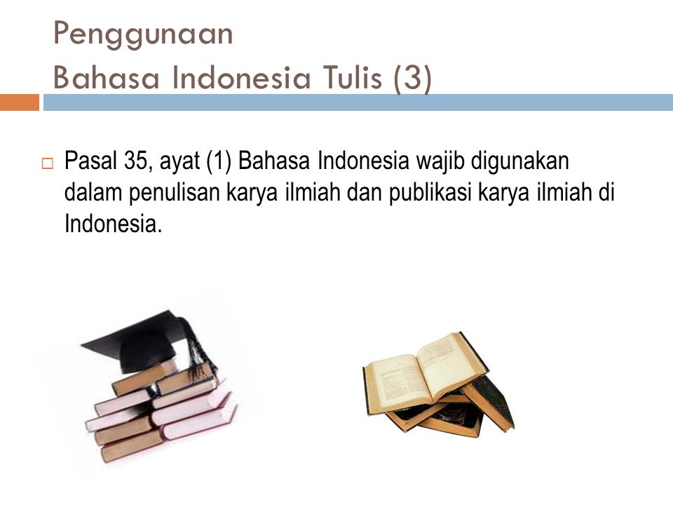 Penggunaan Bahasa Indonesia Tulis (3)