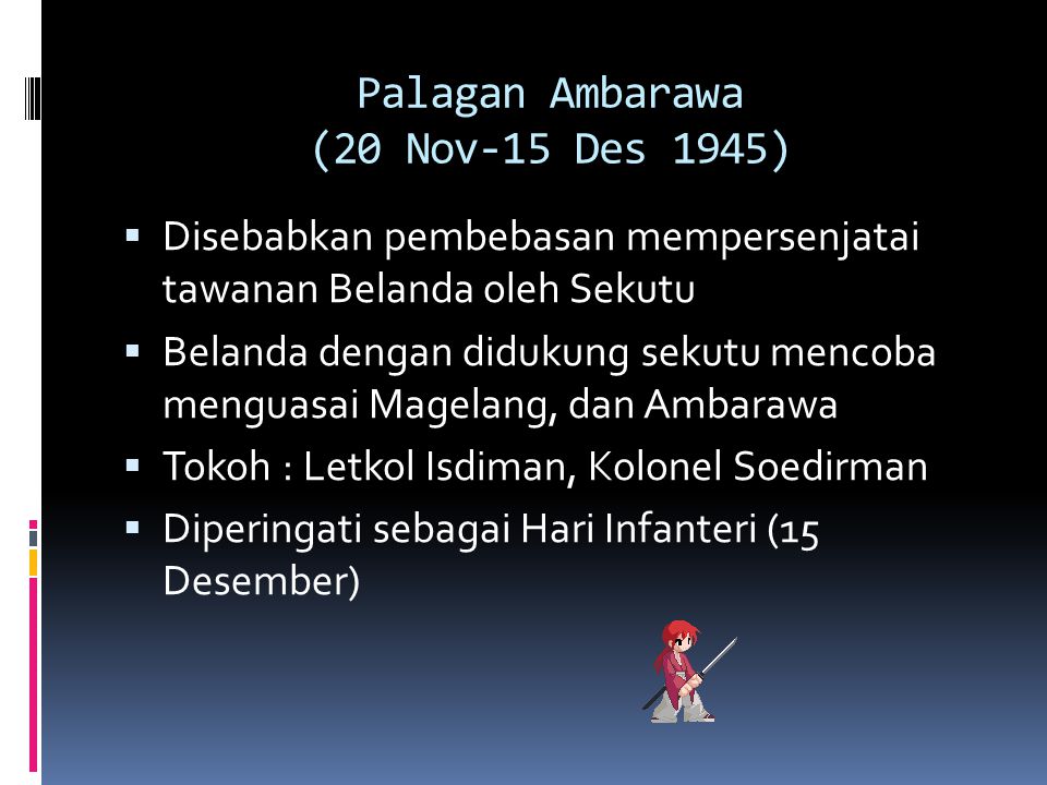 Palagan Ambarawa (20 Nov-15 Des 1945)