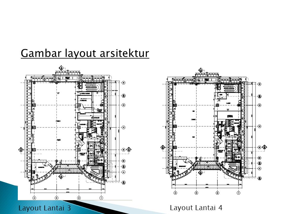 Gambar layout arsitektur