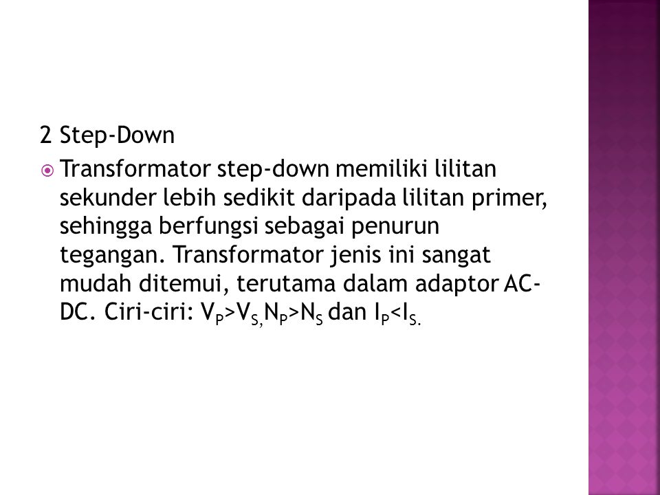 2 Step-Down