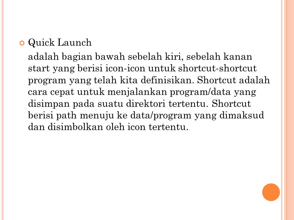 Quick Launch
