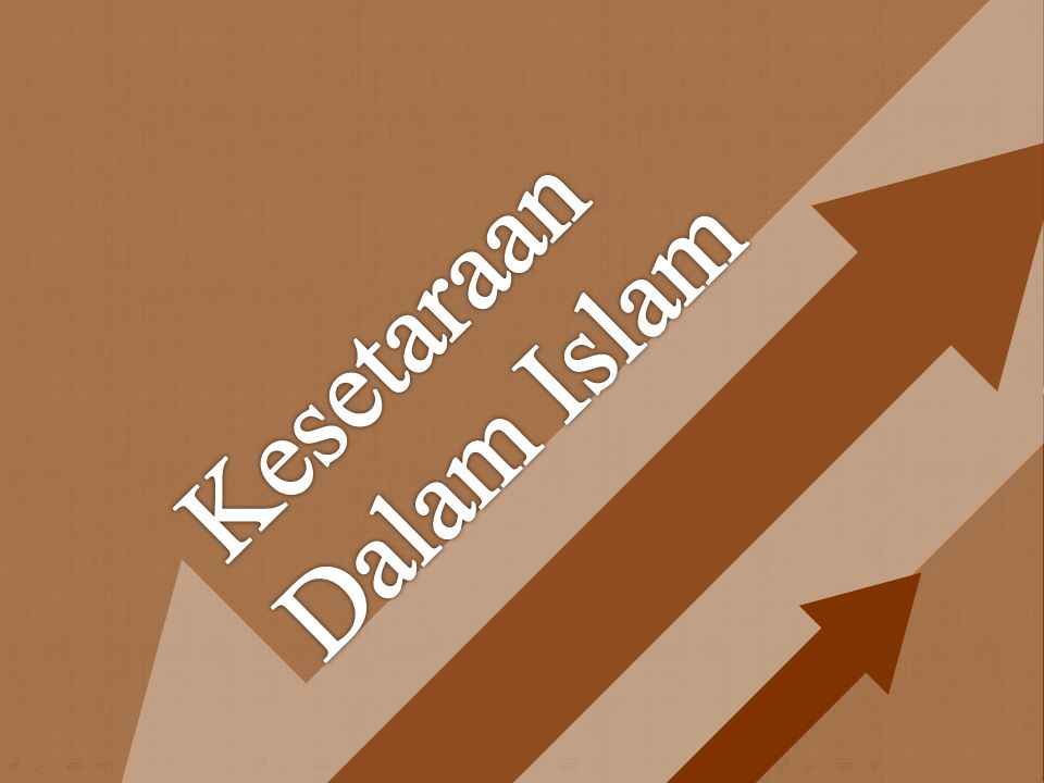 Kesetaraan Dalam Islam