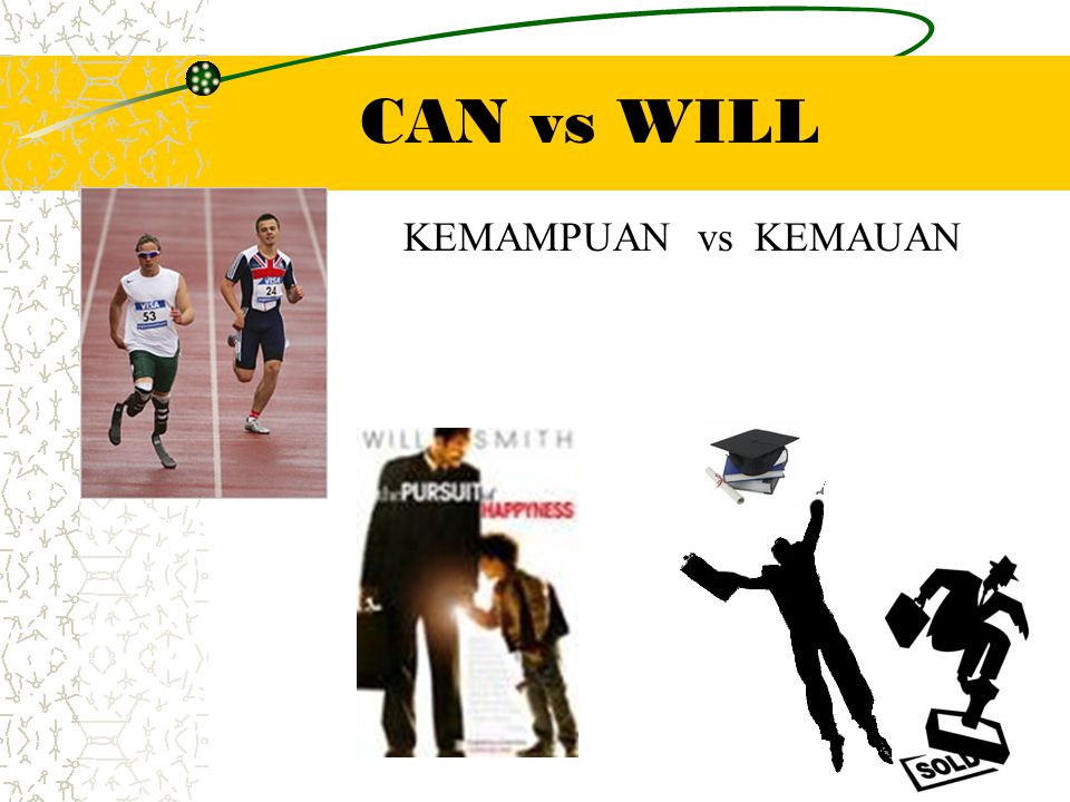 CAN vs WILL KEMAMPUAN vs KEMAUAN