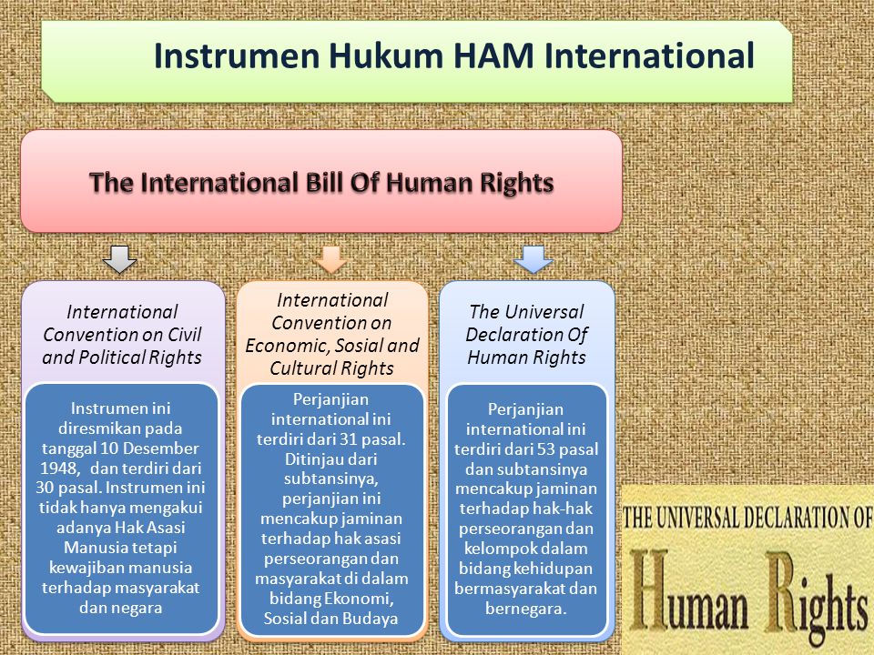 Instrumen Hukum HAM International