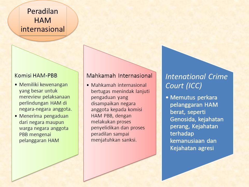 Peradilan HAM internasional
