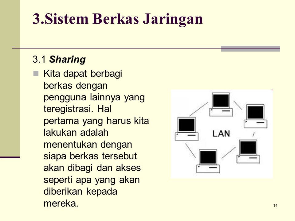3.Sistem Berkas Jaringan