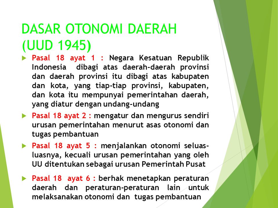 Undang Undang Yang Mengatur Otonomi Daerah – Studyhelp