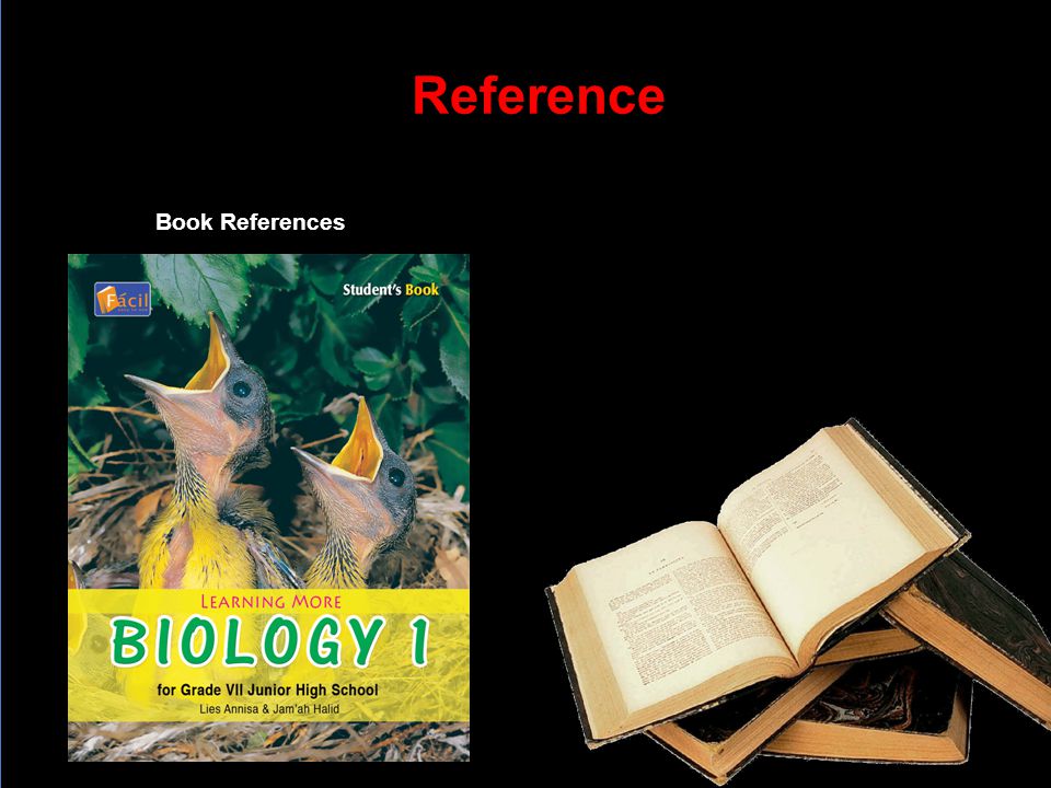 Reference Book References