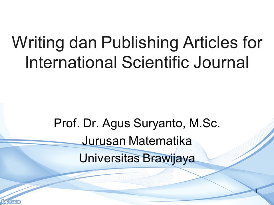 International science journal