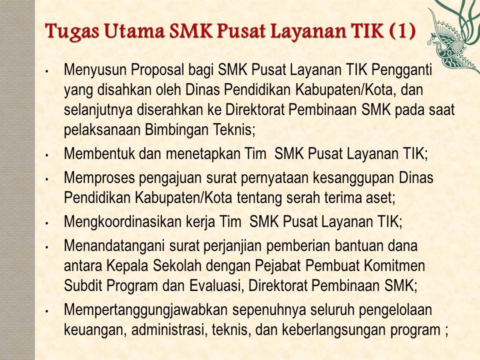 Tugas Utama SMK Pusat Layanan TIK (1)