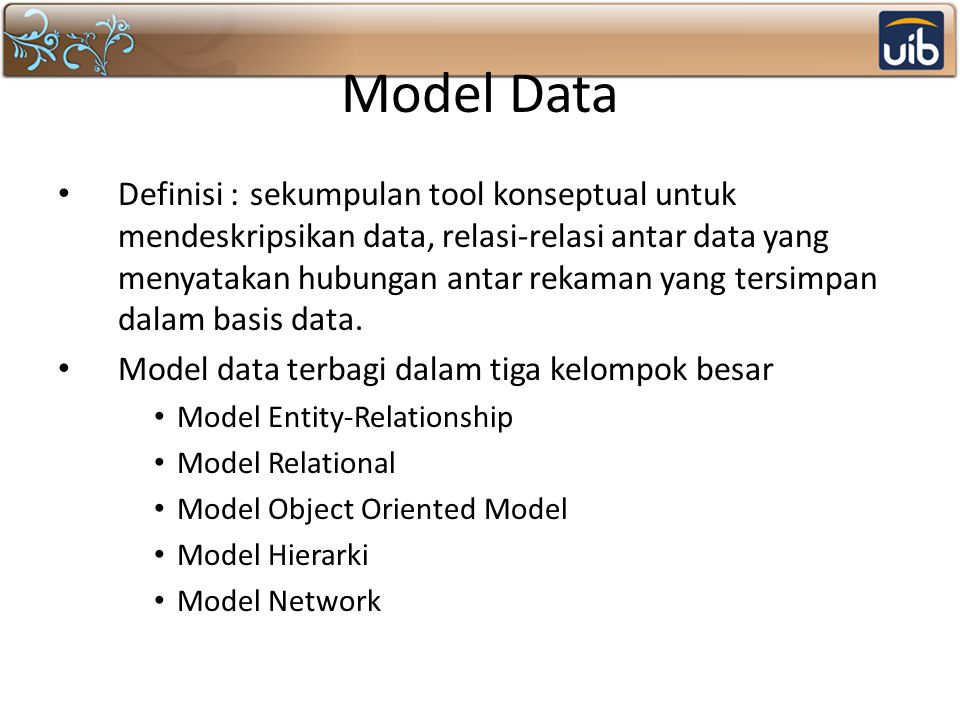 Model Data