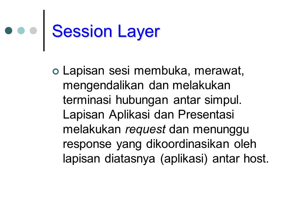 Session Layer