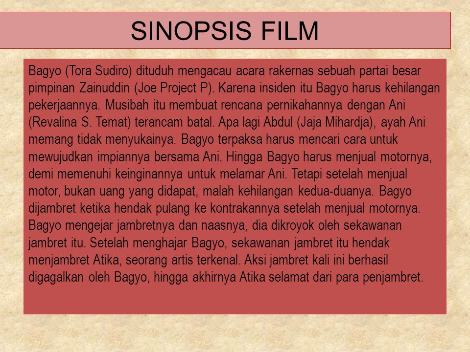 SINOPSIS FILM