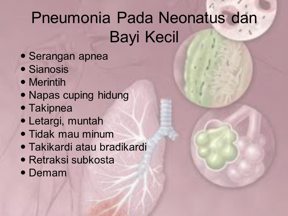 Pneumonia Pada Neonatus dan Bayi Kecil