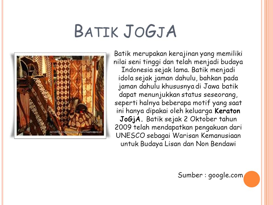 Batik JoGjA