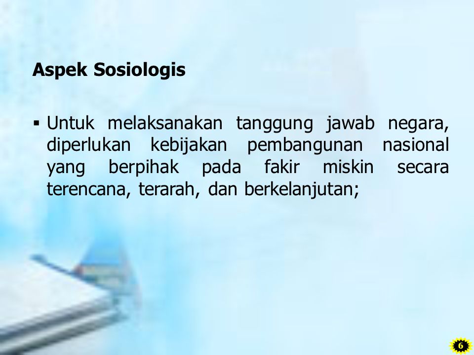 Aspek Sosiologis