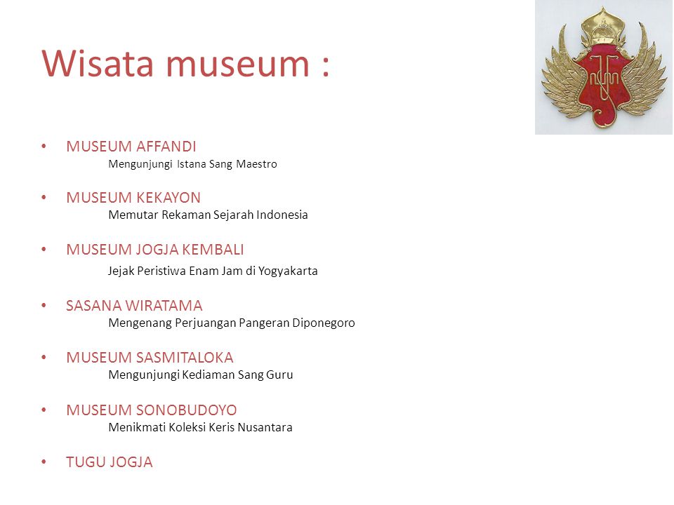 Wisata museum : MUSEUM AFFANDI Mengunjungi Istana Sang Maestro