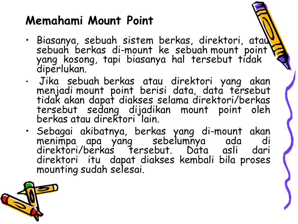 Memahami Mount Point
