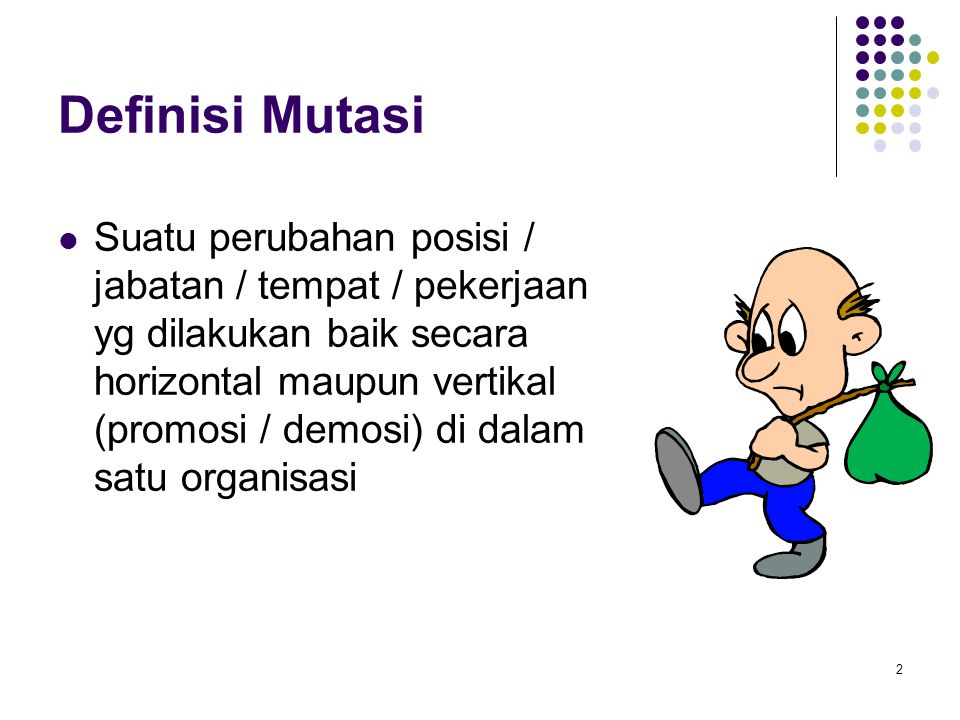 Definisi Mutasi