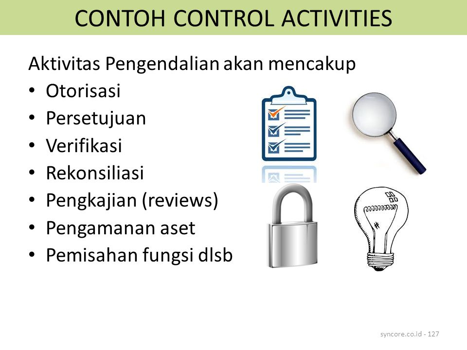 Controlled activities