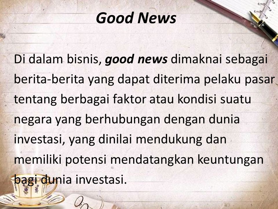 Good News