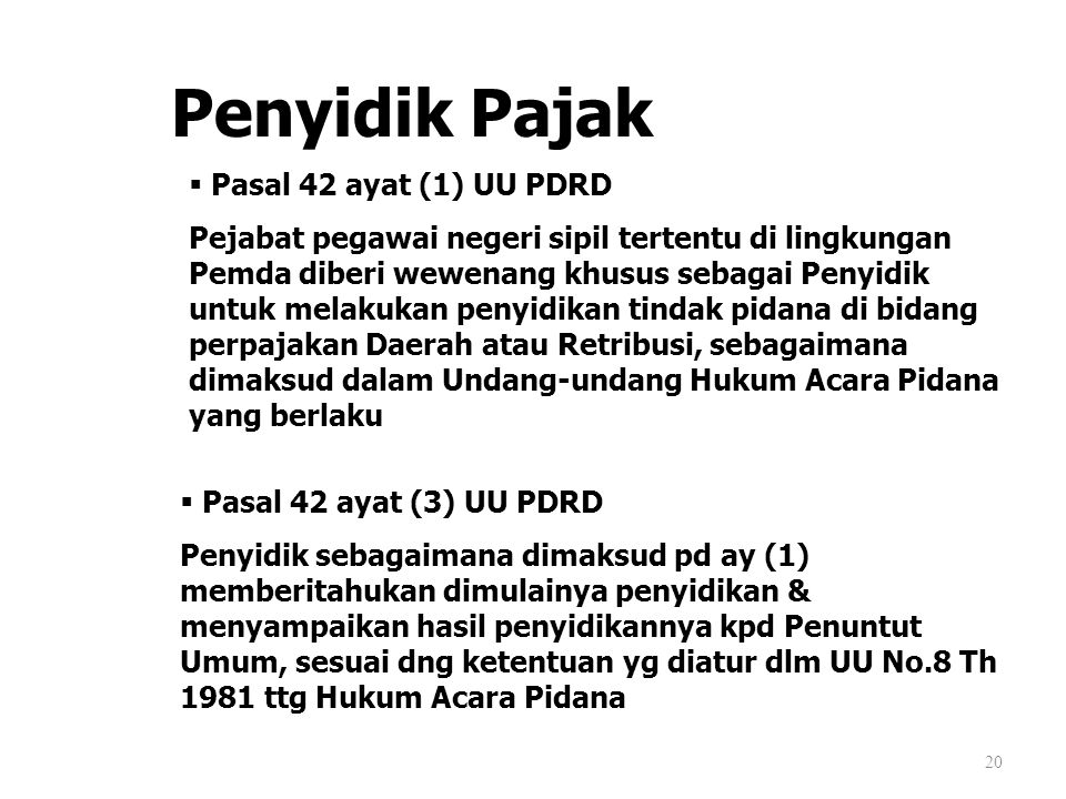 HUKUM PAJAK ( TAX LAW ) MK-14 JULIUS HARDJONO - Ppt Download