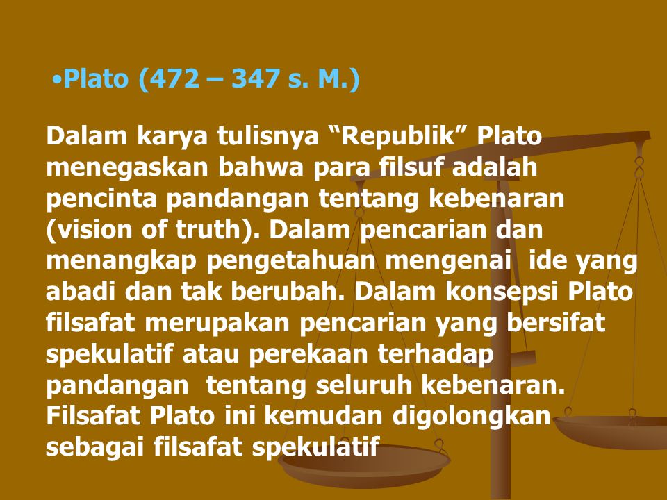 Plato (472 – 347 s. M.)
