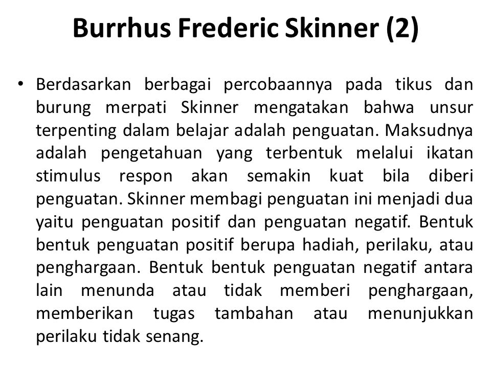 Burrhus Frederic Skinner (2)
