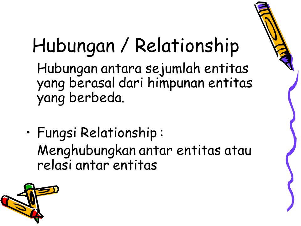 Hubungan / Relationship